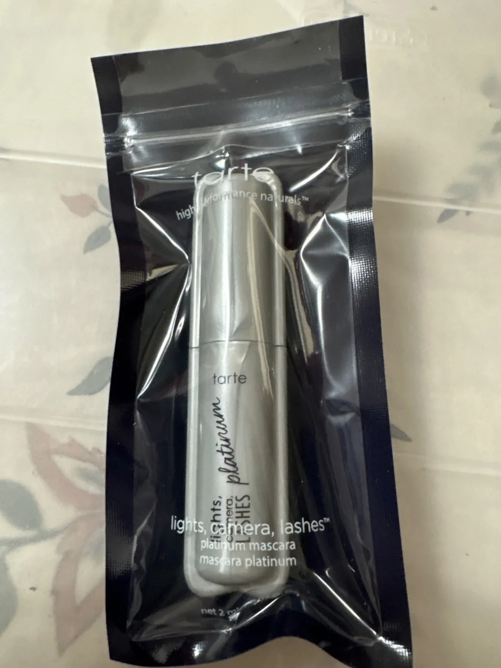 Tarte Travel-Size Lights, Camera, Lashes Platinum Mascara